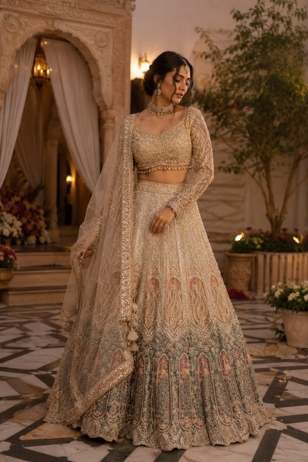 Anarkali detail