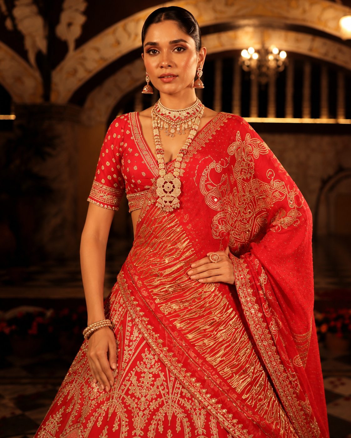 Bridal Lehenga detail