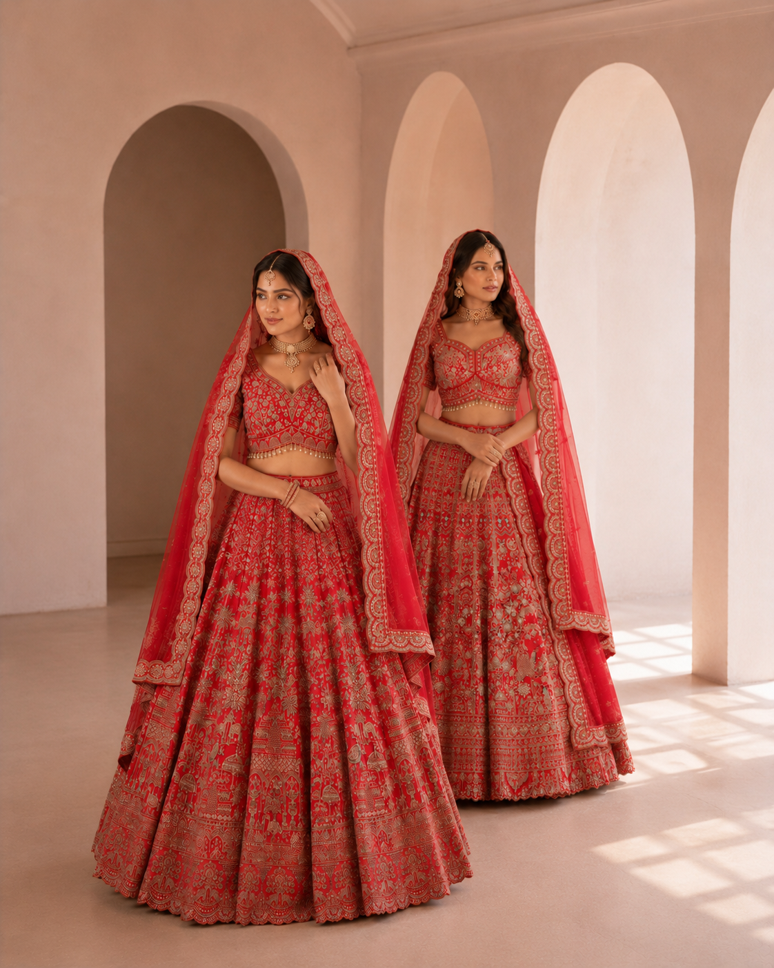 Embroidered Lehenga