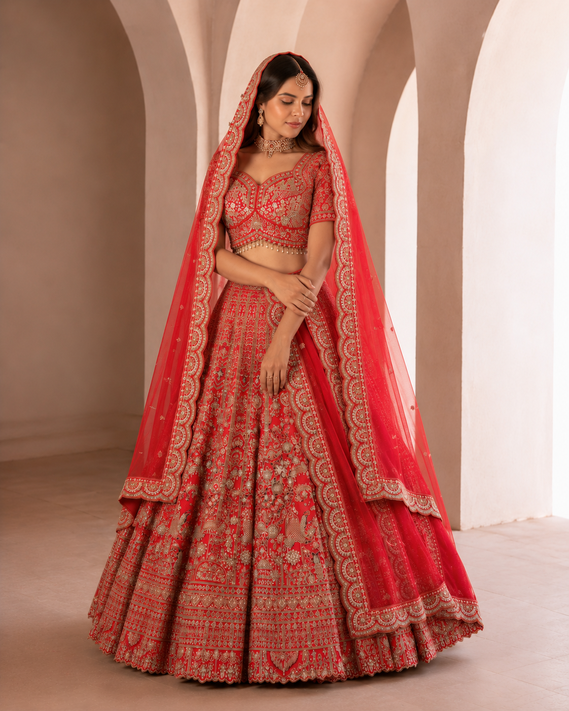 Lehenga detail